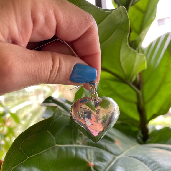 Sterling Silver Heart Pendant - Picture 7 of 8